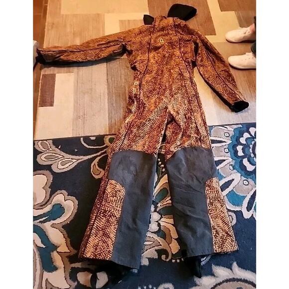 Airboard D One Piece Snowsuit Mens XL Extreme Light Ski Coveralls Snowpants - Picture 2 of 13